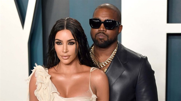 Kanye West và người vợ Kim Kardashian