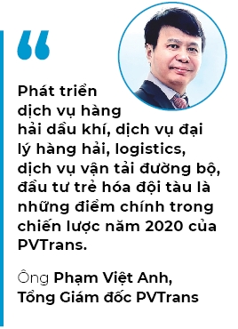 Top 50 2019: Tong Cong ty Co phan Van tai Dau khi