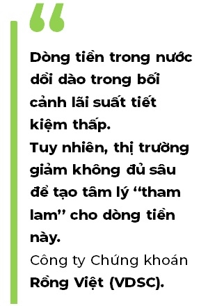 Thi truong chung khoan: Dong tien trong nuoc van doi dao