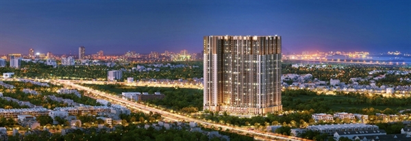Dự án Opal Skyline tọa lạc ngay trung tâm Thành phố Thuận An, tỉnh Bình Dương.