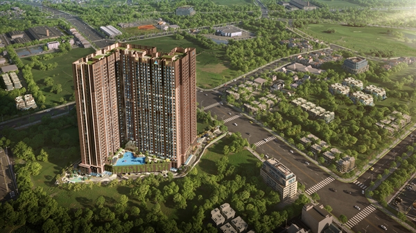 Dự án Opal Skyline tọa lạc tại vị trí trung tâm Thành phố mới Thuận An, Bình Dương.