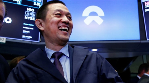 Niêm yết tại Mỹ gần 2 năm trước, Nio của doanh nhân William Bin Li – người thành lập nền tảng dịch vụ ô tô trực tuyến Bitauto - được cho là đối thủ cạnh tranh gần nhất của Trung Quốc với Tesla. Nguồn ảnh: Reuters.