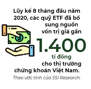 Cu hich tu dong tien ngoai doi voi chung khoan Viet