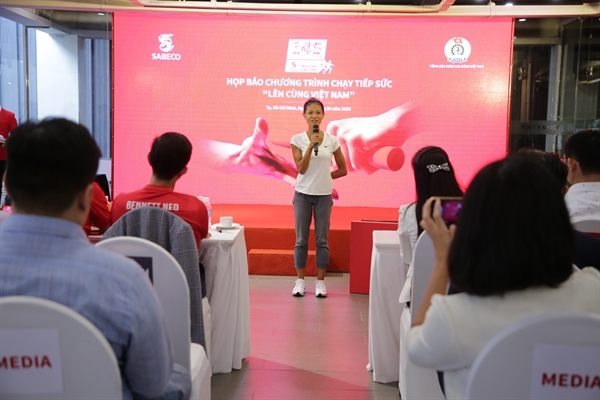 Chị Nguyễn Linh Chi chia sẻ niềm tự hào khi được chung tay góp sức cùng chương trình. Nguồn ảnh: Phương Quỳnh.