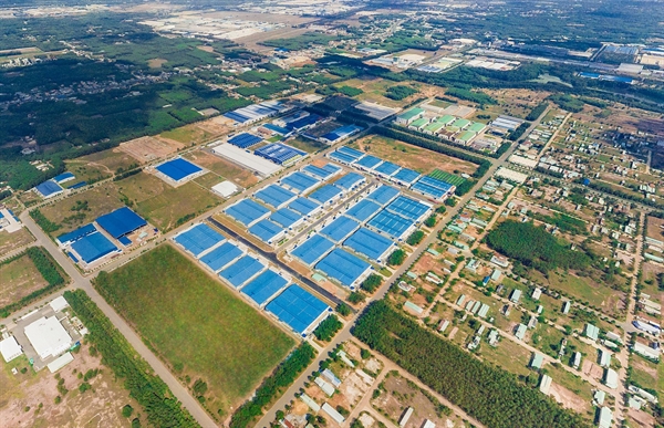 An overview of Ready-built-factories by BW at My Phuoc 3 Industrial Park. Photo: BW Industrial Development 