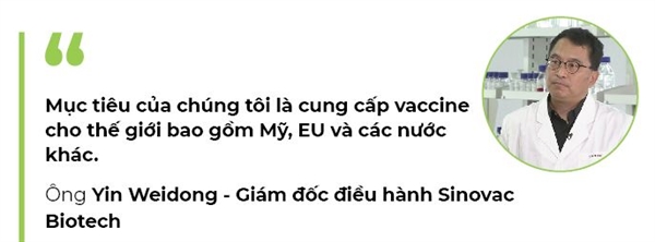 Ung cu vien vaccine cua cong ty duoc pham Trung Quoc san sang ra mat the gioi vao dau nam 2021
