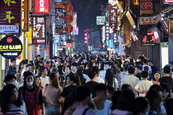 Thoát khỏi sự hoành hành của COVID-19, nền kinh tế Trung Quốc đã trở lại những cách phát triển vượt bậc. Nguồn ảnh: AFP.