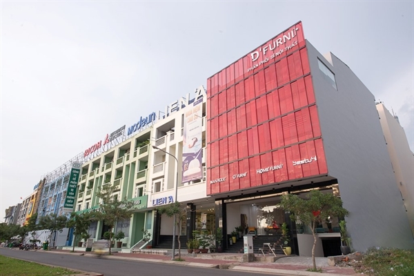 Chuỗi showroom của D’FURNI.