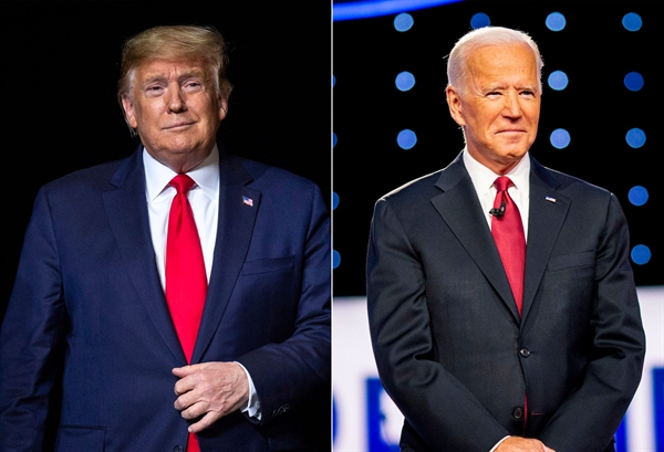 Cuộc tranh luận đối đầu đầu tiên giữa Tổng thống Donald Trump và cựu Phó Tổng thống Joe Biden đã nhận được những đánh giá khủng khiếp. Nguồn ảnh: USA Today.