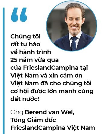 FrieslandCampina 25 nam phat trien cung Viet Nam