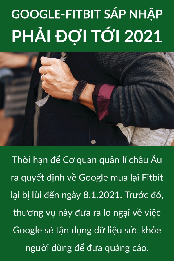 Chau Au lui quyet dinh thuong vu Google-Fitbit den 2021, Apple cho dat mua ung dung truoc 6 thang