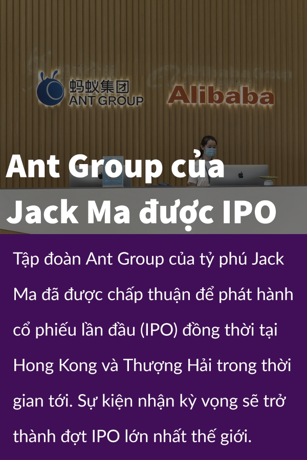 Ant Group cua Jack Ma duoc cho phep IPO, chia se vi tri can cuu tro qua ma buu chinh