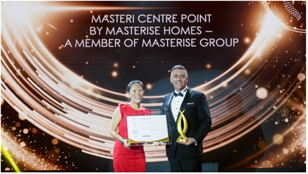 Masteri Centre Point vinh dự nhận hai giải thưởng danh giá từ PropertyGuru Vietnam Property Awards 2020.