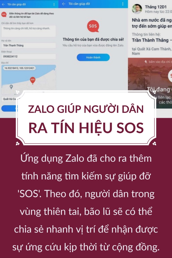 Zalo giup nguoi dan ra tin hieu SOS trong bao, Ant Group IPO thanh cong