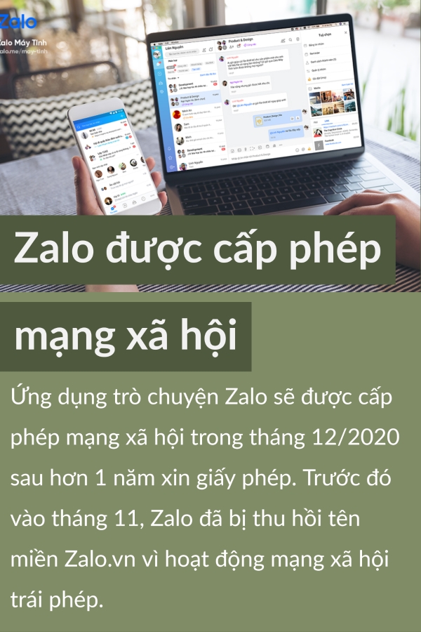 Facebook phat hanh tien ao vao nam toi, Zalo duoc cap giay phep mang xa hoi