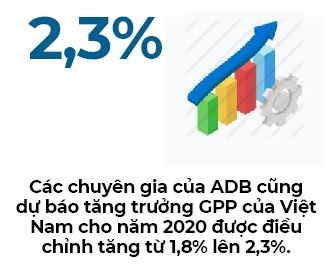 ADB nang muc tang truong GDP cua Viet Nam nam 2020 len 2,3%