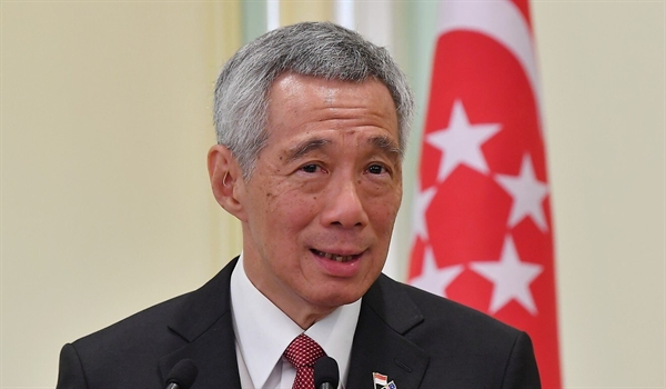 Thủ Tướng Singapore Lý Hiển Long. Ảnh: SCMP.