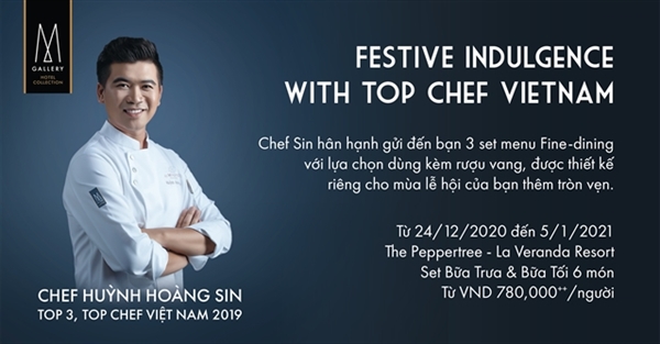 Top 3 Top Chef Việt Nam 2019 - Huỳnh Hoàng Sin hân hạnh gửi đến bạn các món ăn lễ hội đặc sắc.