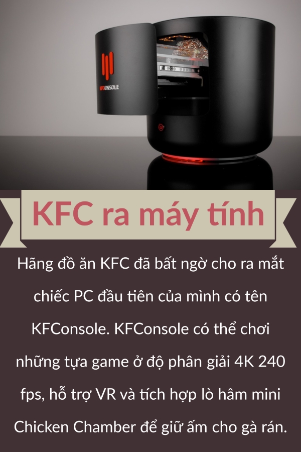 California cho chay xe tu hanh thuong mai, KFC ra may tinh de ban