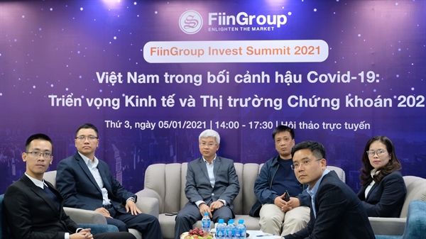 Ngày 5.1.2021 vừa qua, FiinGroup đã tổ chức sự kiện “Việt Nam trong bối cảnh hậu COVID-19: Triển vọng Kinh tế và Thị trường Chứng khoán 2021”.  Ảnh: FiinGroup. 