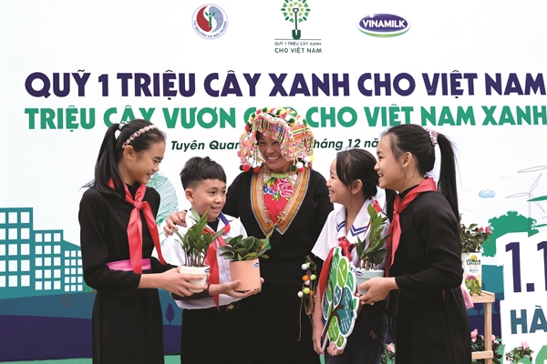 Ra mắt Quỹ 1 triệu cây xanh cho Việt Nam 