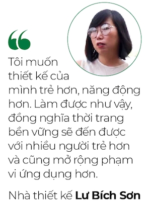 Nha thiet ke Lu Bich Son: Dua Eco-printing vao thoi trang Viet