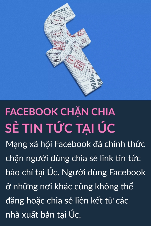 Google Maps tro thanh vi, Facebook chan chia se tin tuc tai Uc
