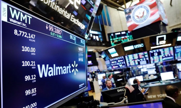 Cổ phiếu Walmart tăng gần 23% trong năm 2020. Ảnh: Reuters.