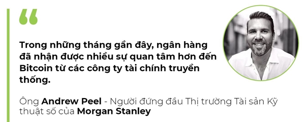 Morgan Stanley la ngan hang lon dau tien tai My cho phep khach hang dau tu truc tiep vao Bitcoin