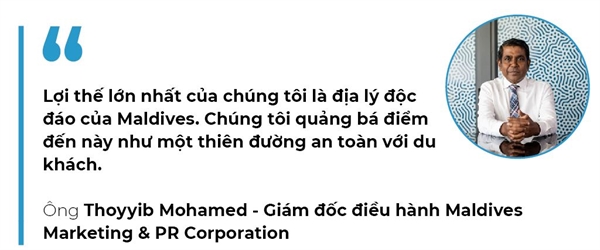 Maldives cung cap vaccine cho khach nham thuc day hoi sinh nganh du lich