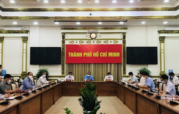 Cuộc họp khẩn về phòng chống COVID-19 tại TP.HCM ngày 30.5