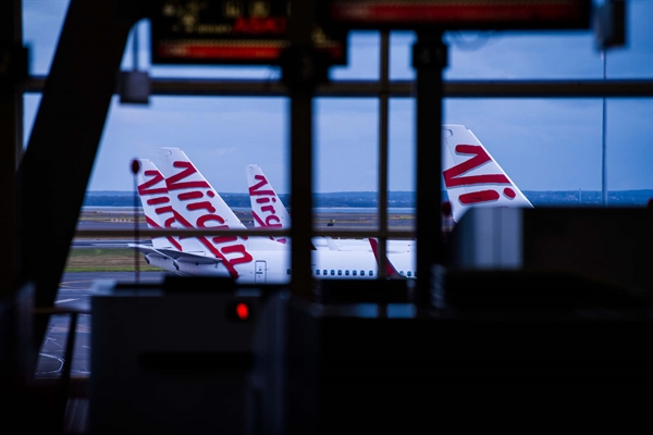 Sân bay Sydney là mục tiêu của một cuộc đấu thầu tiếp quản từ quỹ hưu trí. Ảnh: The Sydney Morning Herald.