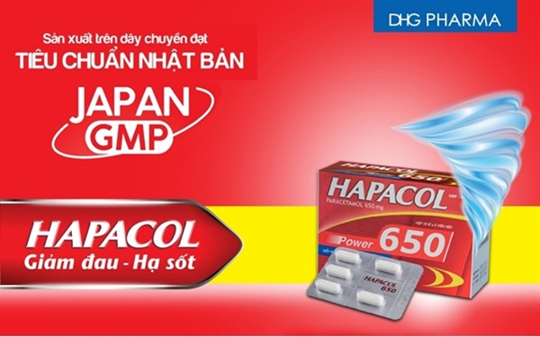 Duoc Hau Giang tang 5 trieu vien Hapacol cho TP. HCM