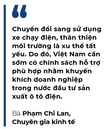 Xe dien Viet Nam cho cu hich chinh sach
