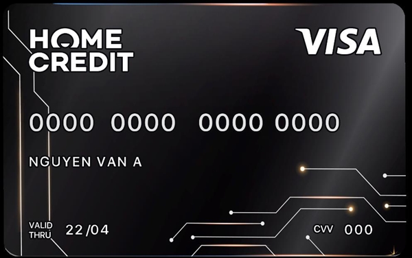 Thẻ tín dụng trực tuyến của Home Credit.