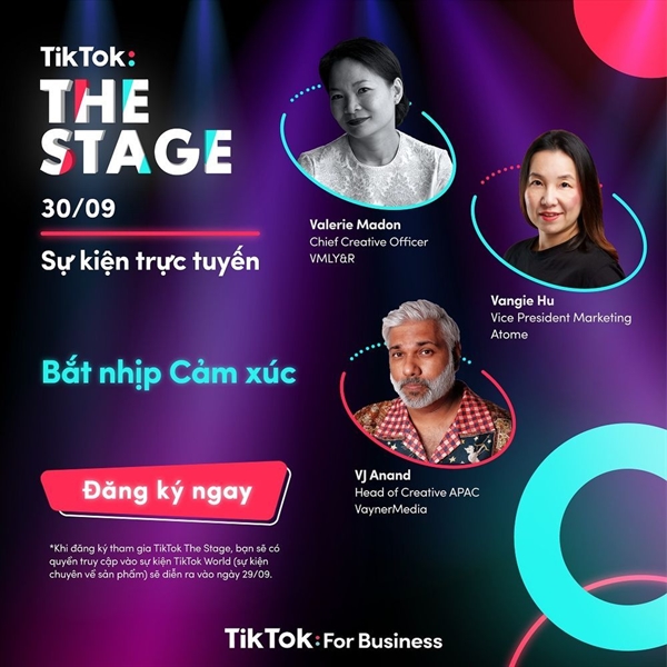 Ra mat “TikTok: The Stage” - su kien truc tuyen quy mo Dong Nam A dau tien cua TikTok For Business