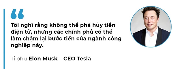 Ti phu Elon Musk: Chinh phu My khong nen dieu tiet tien ao