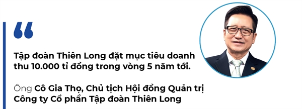 Top 50 2021- Cong ty Co phan Tap doan Thien Long ve bieu do tang truong moi