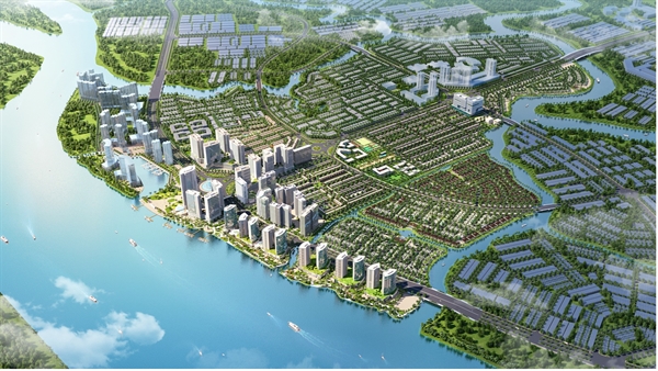 Phối cảnh tổng thể dự án Izumi City.