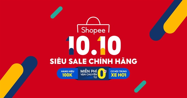 Shopee 10.10 Siêu Sale Chính Hãng mang đến “Gói Siêu Voucher Thương hiệu giá 1K.