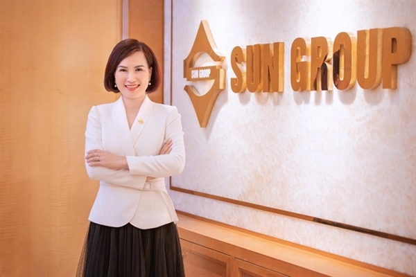 Bà Bùi Thị Thanh Hương (1980), Chủ tịch Hội đồng Quản trị NCB. Ảnh: Sun Group. 