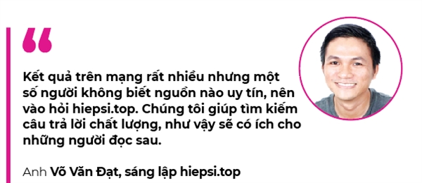 Mang hoi dap tim duong den thuong hieu