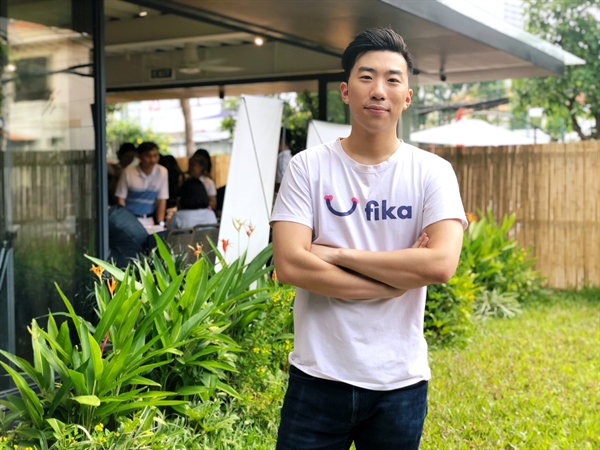 Fika's Co-founders Oscar Xing Luo. Photo: Fika