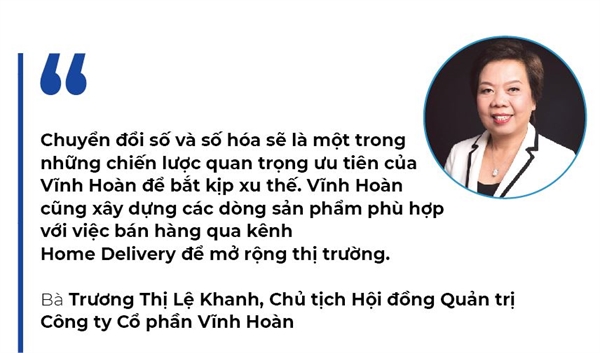 Top 50 2021- Cong ty Co phan Vinh Hoan vuot qua bien dong