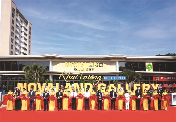 Nền tảng trải nghiệm mới Novaland Gallery tại 2Bis Nguyễn Thị Minh Khai, quận 1, TP.HCM, giới thiệu các dự án trọng điểm của Novaland và hệ sinh thái NovaGroup, góp phần tăng tính trải nghiệm cho đối tác và khách hàng.