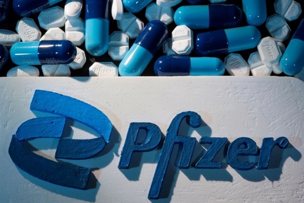 Thuốc kháng COVID-19 của Pfizer có kết quả thử nghiệm sơ bộ khả quan. Ảnh: Reuters.