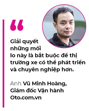 Mua ban o to cu tai Viet Nam: Minh bach de chuyen minh