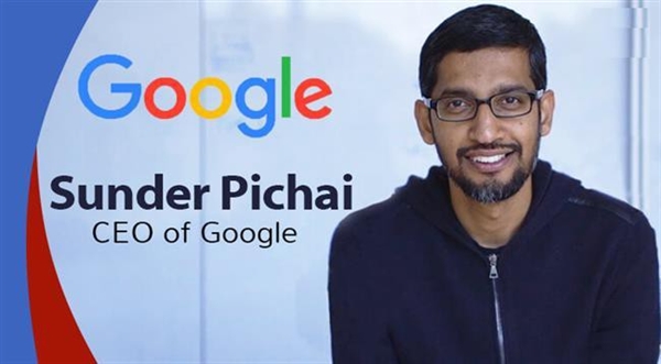 Ông Sundar Pichai - CEO Google là người có cách quản trị nhẹ nhàng và khiêm tốn. Ảnh: TL.