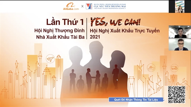 Alibaba.com cong bo “Toan canh chuyen doi so Viet Nam B2B 2022” tai Hoi nghi truc tuyen “Yes, We can”