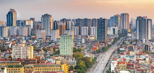 Tại quận Long Biên, Hà Nội, giá chung cư đã tăng từ 15-20% so với năm 2020. Ảnh: Vneconomy.vn